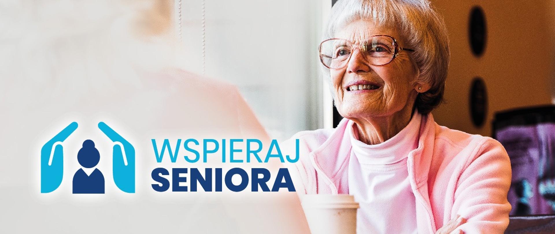 Logo akcji Wspieraj Seniora