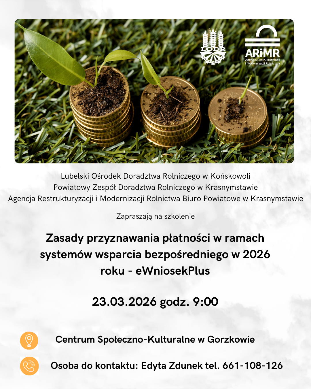 Plakat szkolenie chemizacyjne